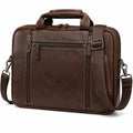 Sacoche pour Ordinateur Portable 15 pouces Marron avec Sangle Ajustable