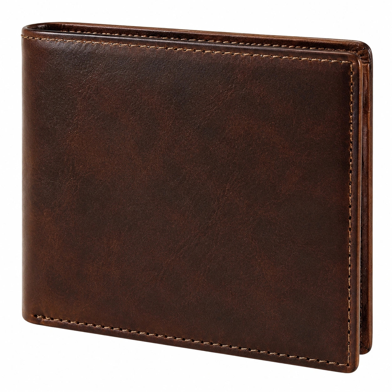 Portefeuille Classique Marron avec Emplacements pour Cartes
