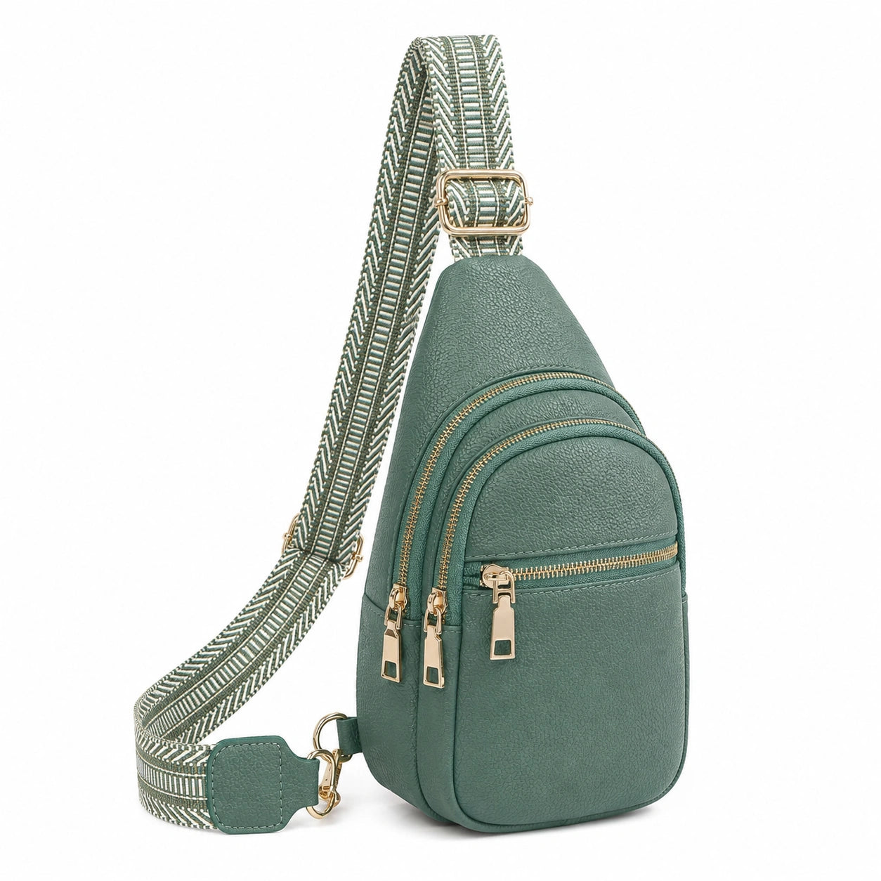 Sacoche Vert avec Bandoulière Réglable