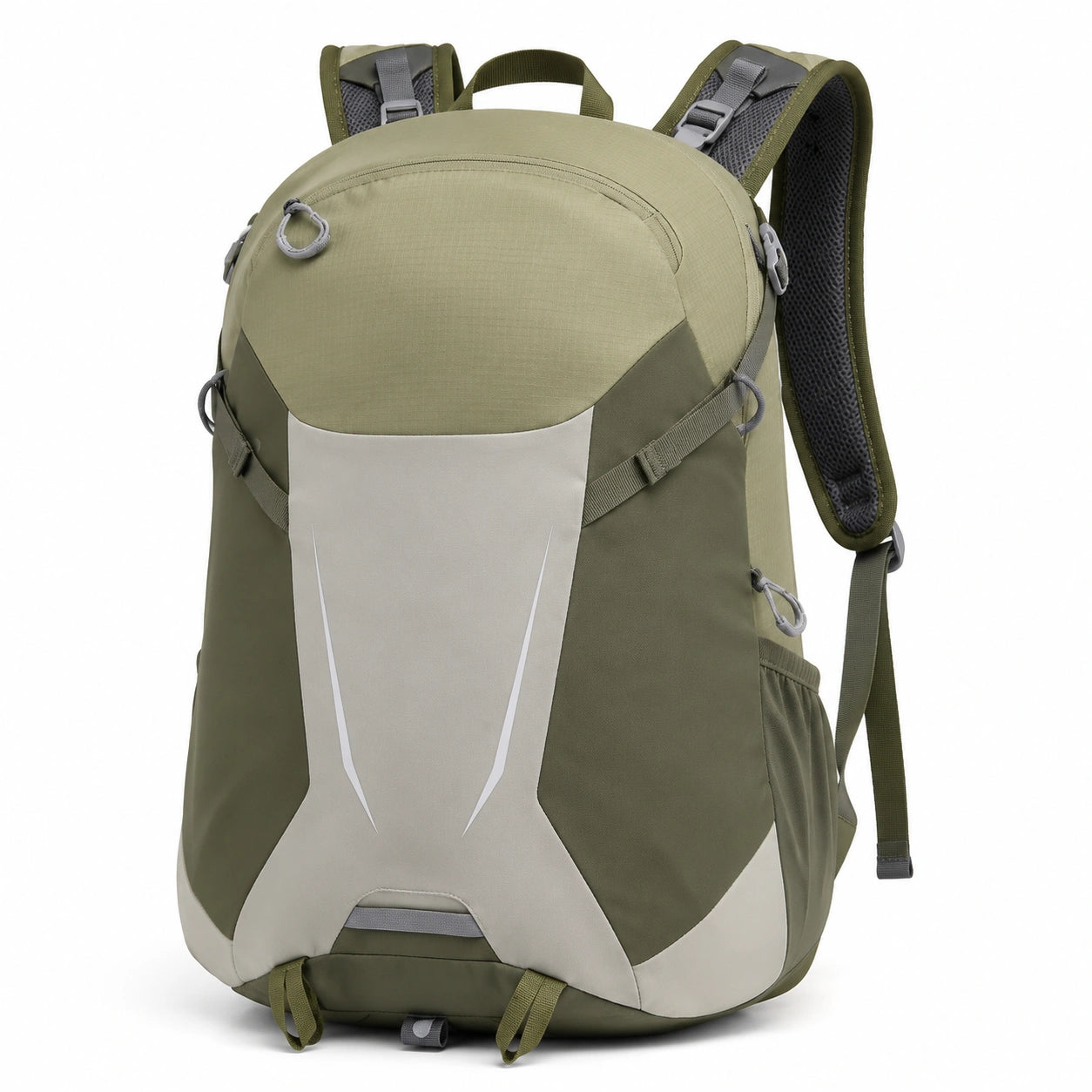 Sac à dos de randonnée 30L kaki/gris